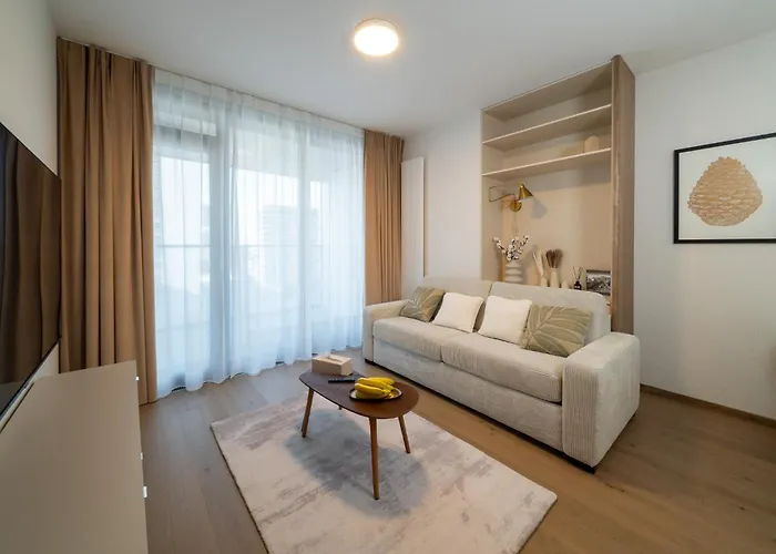 Eurovea Tower Free Parking Prázdninový dům Bratislava